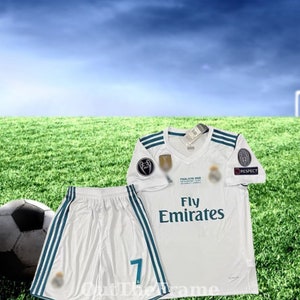 Uniforme Real Madrid 2017/2018 de Cristiano Ronaldo, número 7