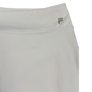 Fila Sport Skort da donna, taglia S, colore bianco, per tennis, golf e atletica, con pantaloncini incorporati. immagine 12
