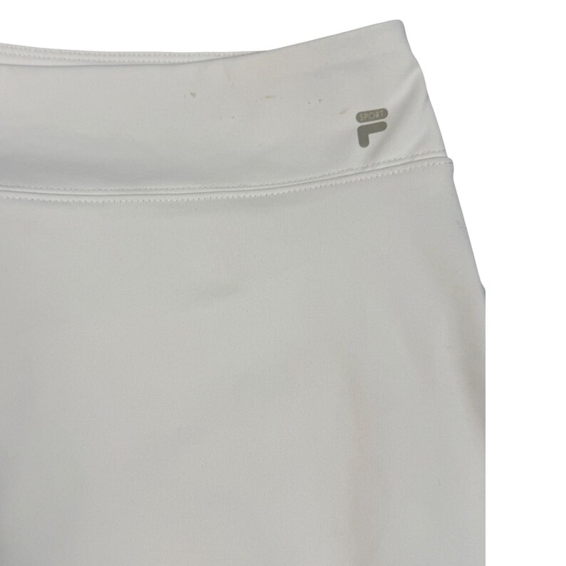 Fila Sport Skort da donna, taglia S, colore bianco, per tennis, golf e atletica, con pantaloncini incorporati. immagine 12