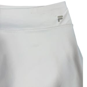 Fila Sport Skort da donna, taglia S, colore bianco, per tennis, golf e atletica, con pantaloncini incorporati. immagine 11