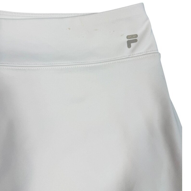 Fila Sport Skort da donna, taglia S, colore bianco, per tennis, golf e atletica, con pantaloncini incorporati. immagine 11