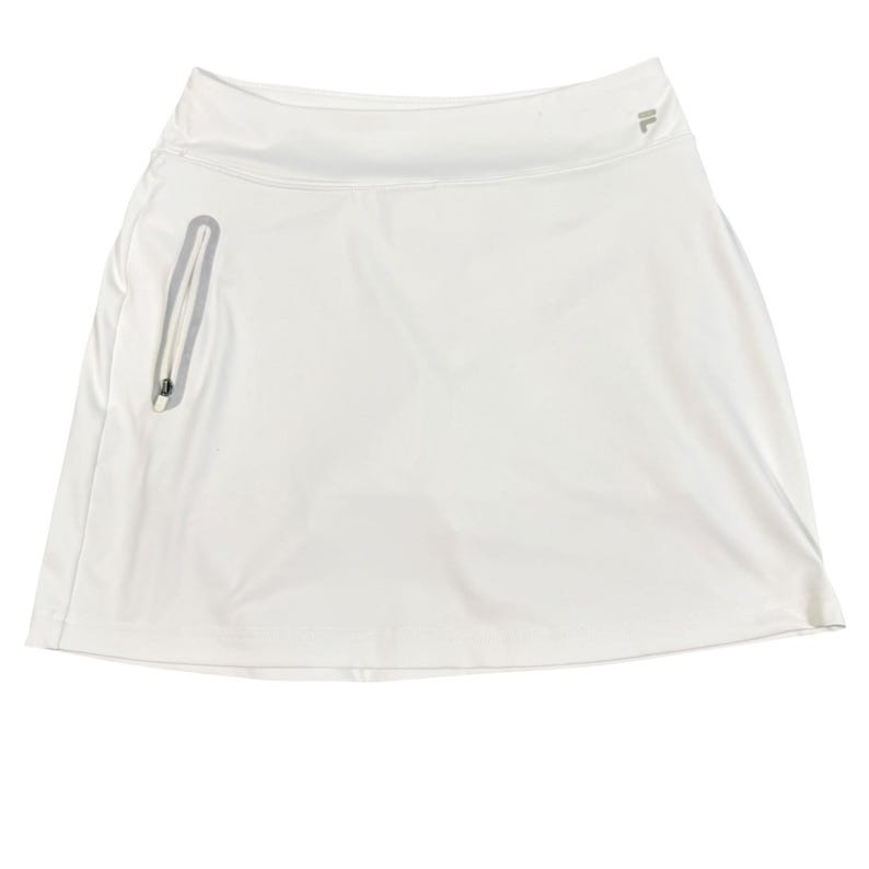 Fila Sport Skort da donna, taglia S, colore bianco, per tennis, golf e atletica, con pantaloncini incorporati. immagine 2