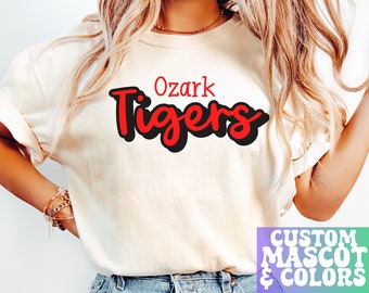 Aangepaste mascotte png | Aangepaste mascotte SVG | Custom mascotteshirt | Retro mascotteontwerp | Custom mascotteontwerp | Schoolmascotte | Schoolnaam, png