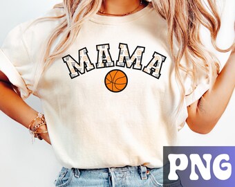 Mama-basketbal geruit ontwerp zwart en rood retro basketbal trendy sublimatieontwerp direct downloaden sport