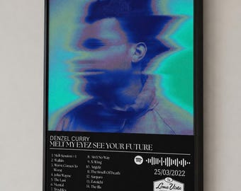 Denzel Curry - Melt My Eyez See Your Future Poster Album Tracklist Digitaler Download