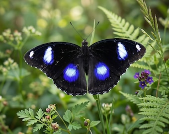 1-50 Stück Große Eggfly Schmetterling Specimen | Harz Bastelmaterial | Witchy Raum Dekor | DIY Kunst Versorgung | 50er Jahre Tierskulptur