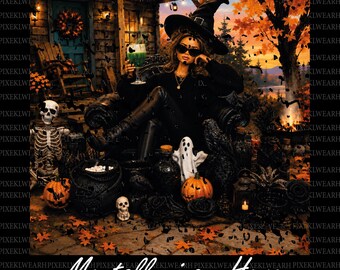 Mentally I'm Here Halloween PNG, Spooky Season Digital Download, Trendy Fall Shopping Shirt, Aesthetic Funny Doll Face, Digital Download