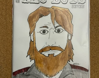 Sketch Cover - The Boys #7 Soldier Boy Drawing