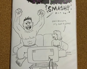 Sketch Cover - Hulk #1 Drawing by Erik