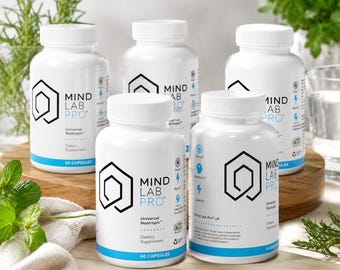 Mind Lab Pro Nootropic Capsules | Daily Cognitive Support (60 Count)