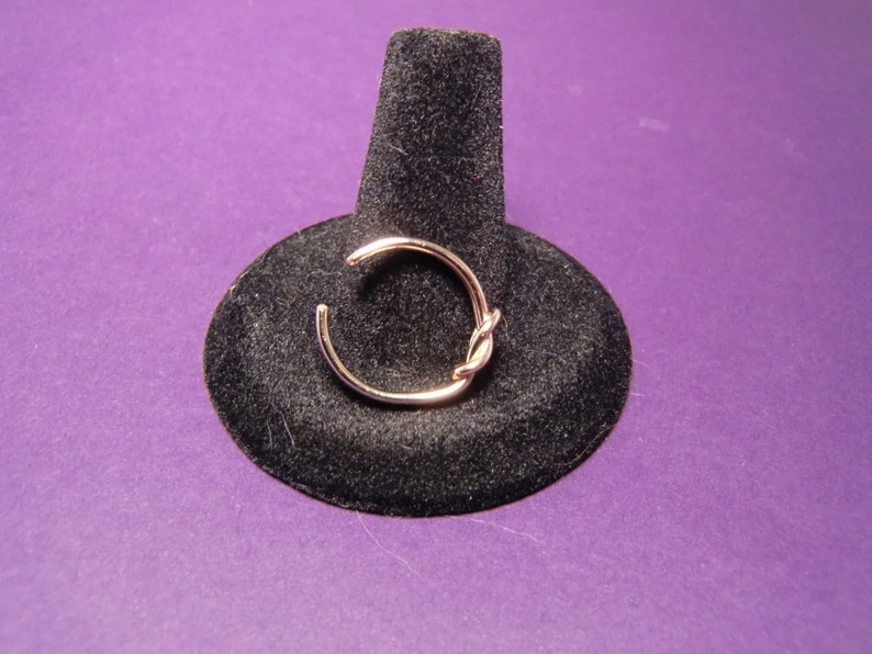 10 Karat Gold Toe Ring Real Gold Love Knot Toe Ring 10K Etsy Australia