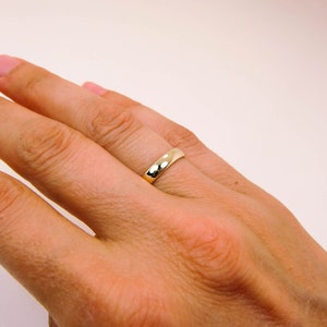 10 Karat Gold Band - 3mm X 1.25mm 10K Gold Band - Plain 10K Gold Band - 10K Gold Ring - Plain Jane 10K Gold Band
