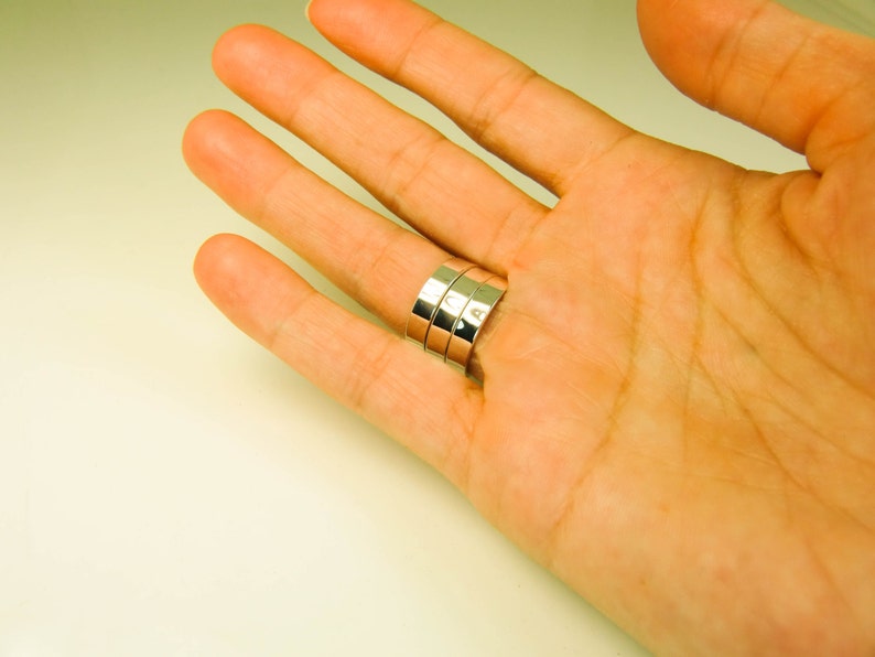 Sterling Silver Ring Extra Wide Silver Ring Wide Silver Etsy Canada