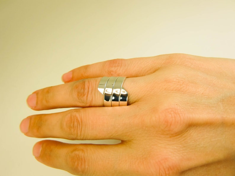 Sterling Silver Ring Extra Wide Silver Ring Wide Silver Etsy Canada