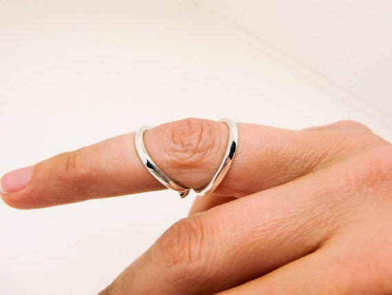 Swan Neck Splint  Silver Ring Splint