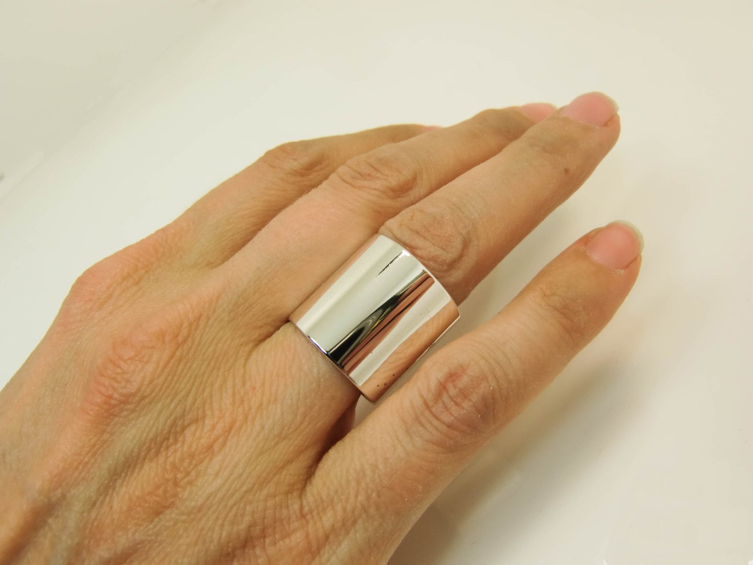 Sterling Silver Ring Extra Wide Silver Band Super Wide Sterling