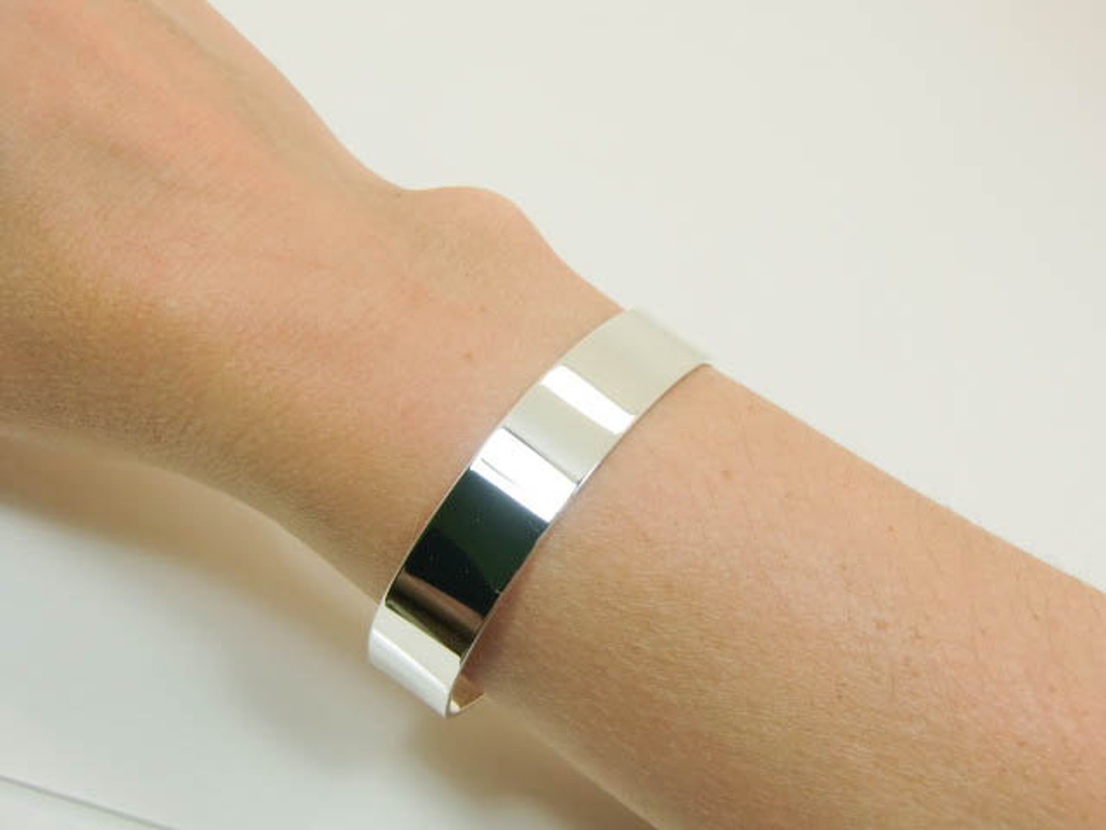 Sterling Silver Cuff Silver Cuff Bracelet Wide Silver Cuff Etsy