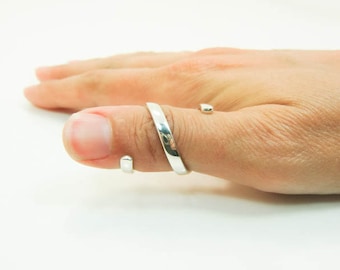 Sterling Silver RA Splint – Trigger Thumb EDS and Arthritis Brace - No Hassle Resizing