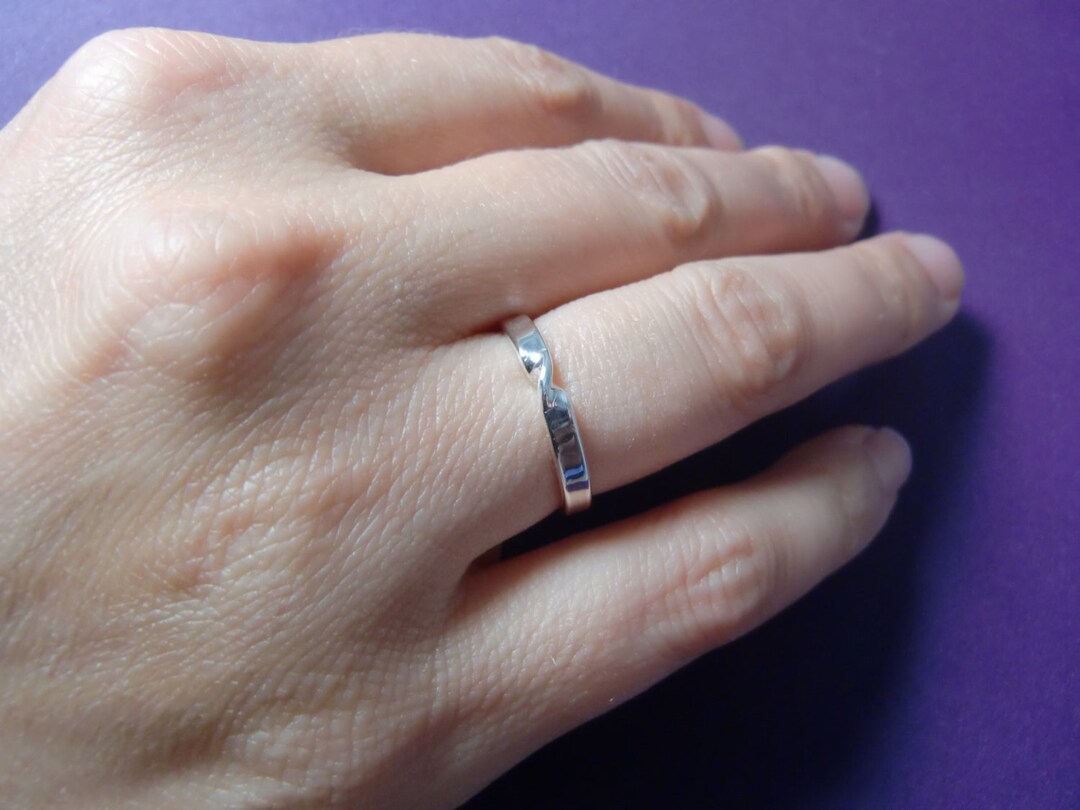 アクセサリー Vintage Silver Mobius Twin Ring 925 Möbius ring silver, 17 mm inner diameter | Manufactum