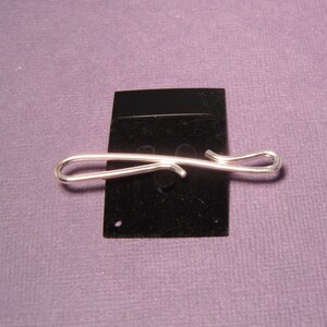 Sterling silver tie bar