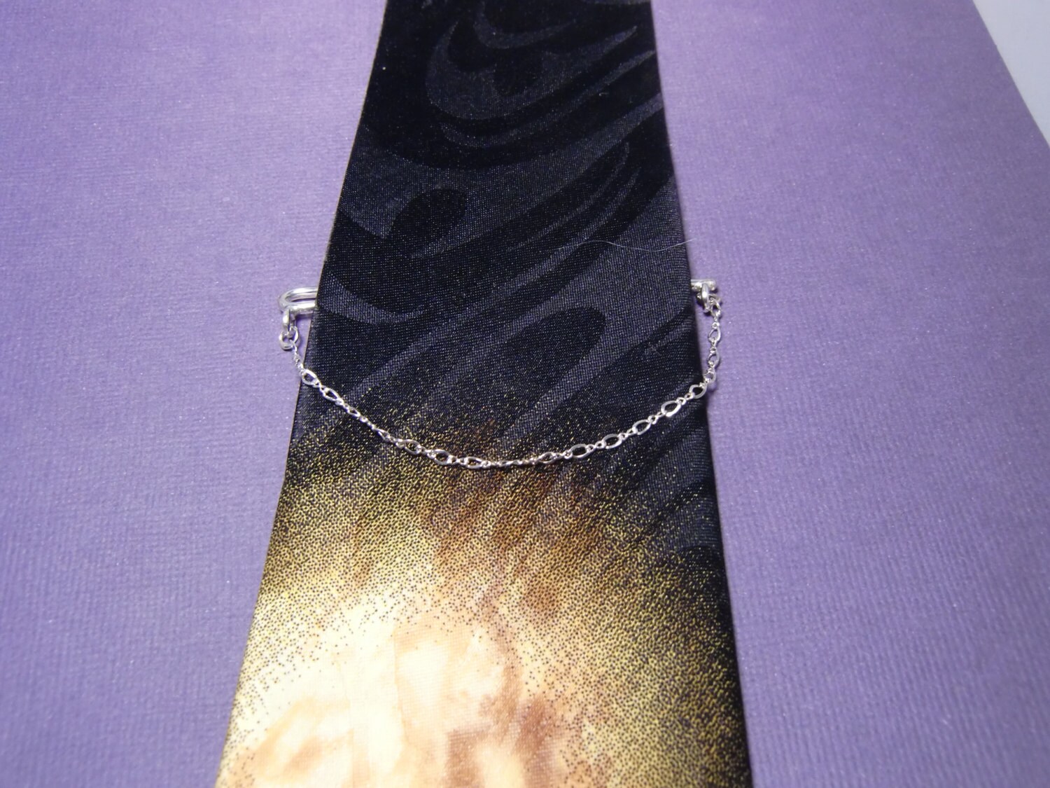 mens tie chain