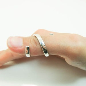 Sterling Silver RA Splint Silver Spiral Splint Rheumatoid Arthritis ...