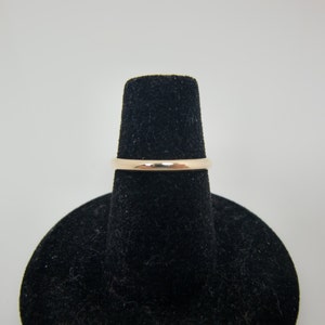 14K Solid Gold Ring - 14 Karat Gold Ring - Real Gold Rings - Gold Wedding Band - Womens Wedding Ring