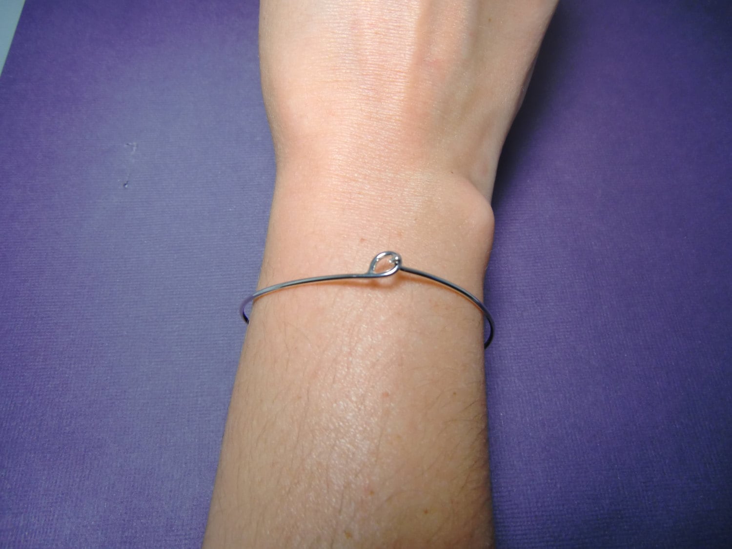 Sterling Silver Petite Bracelet - Silver Hook & Eye