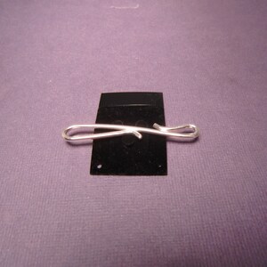 sterling silver tie tack
