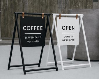 Custom Street Sign, Business logo blade sign, Sidewalk Sign, Outdoor Sign for your brand
