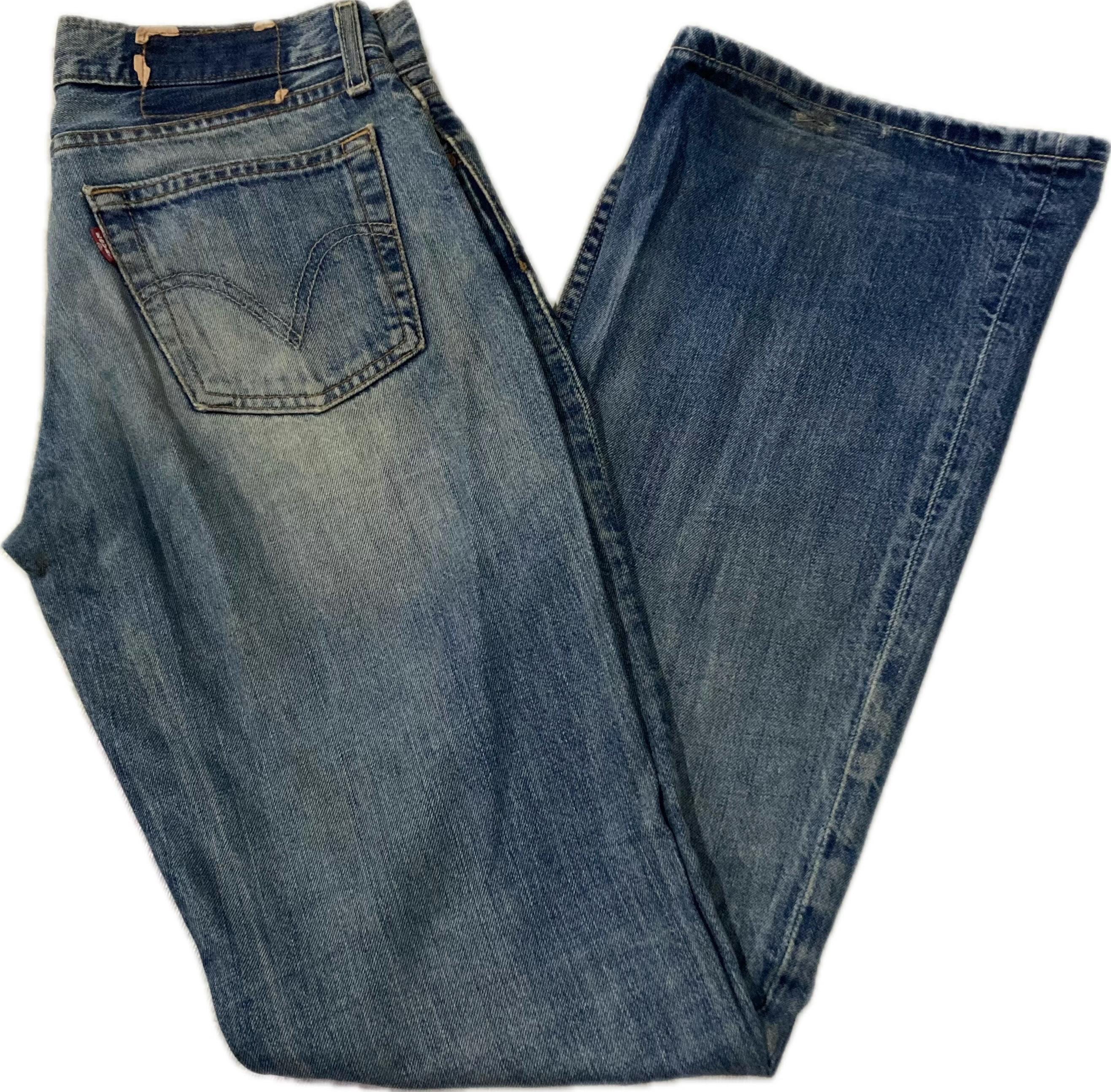 used Remake Wide Straight Jeans MOUSSY VINTAGE Waverly Remake 