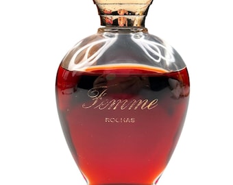 Vintage Femme Rochas Eau de Toilette 200ml Splash Raro Descontinuado 85% Cheio