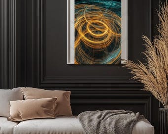 Vertigo — Bioluminescent Motion Spirals