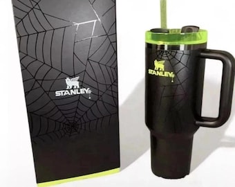 Quencher H2.0 HALLOWEEN WEB GLOW 40oz Limited Edition Tumbler for Friends Gift