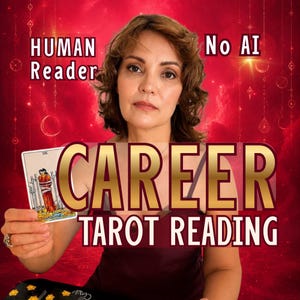Career Tarot Reading, Psychic Guidance, Personalized PDF, Job Clarity, Business Insight, Same-Day, No AI