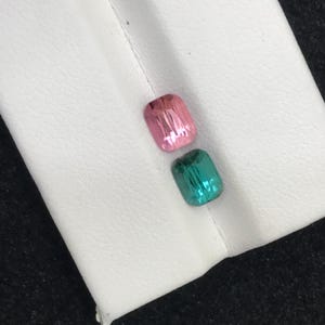 Tourmaline reverse Pair | Unheated, Untreated Afghanistan Origin (2.12 ctw)