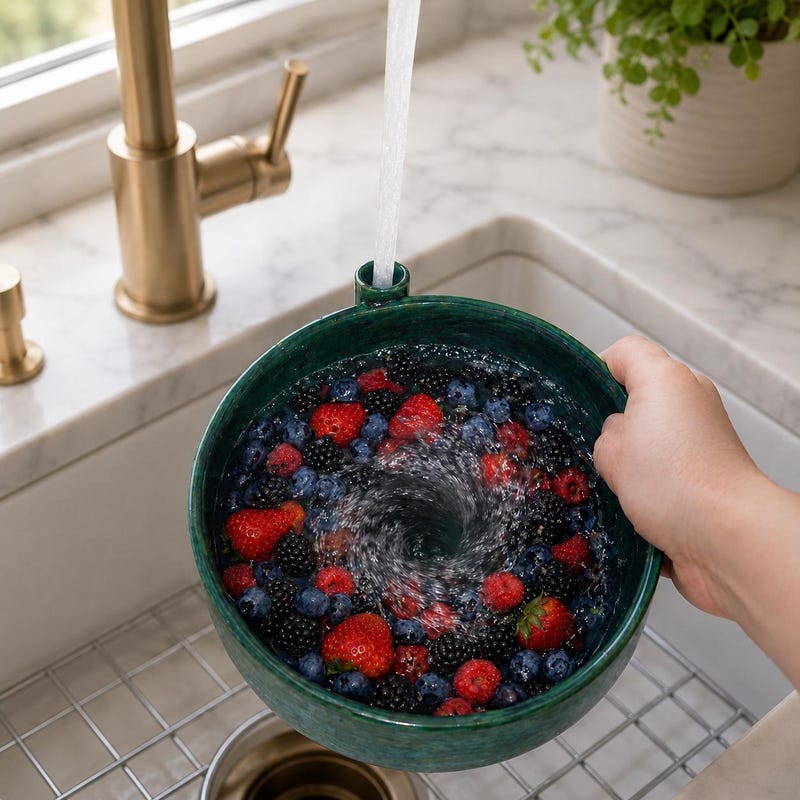 Berry Washing Bowl - Etsy