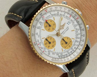 Opknappen Breitling Old Navitimer II tweekleurig D13022
