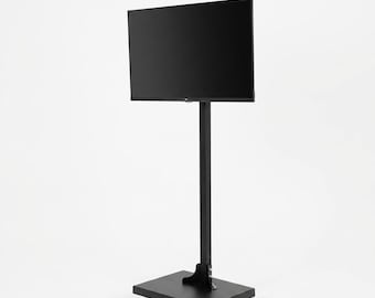 Ayarlı Tv Standı – Tekerli Tv Askısı – Hareketli Tv Standı – 22″ – 43″ Tv ile Uyumlu – Metal