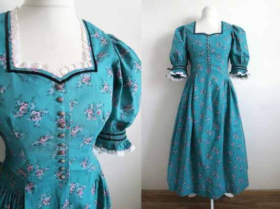 Austrian Dirndl Dress Tyrolean Princess ...