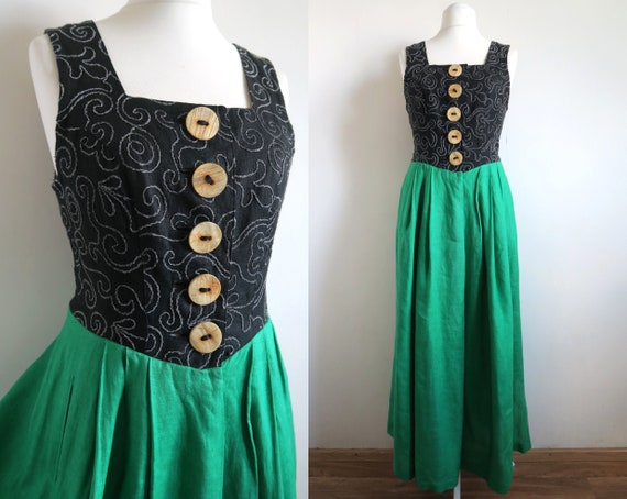 Lodenfrey Trachten Dress, 90's Modernist Dirndl G… - image 1