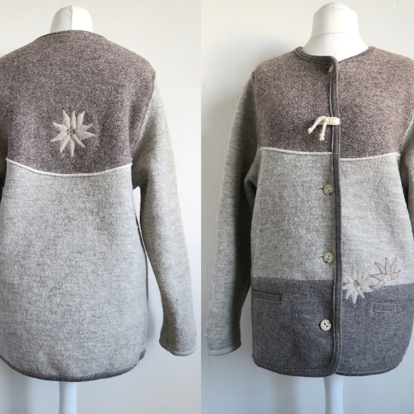 Elora  Patchwork Two-Tone Coats