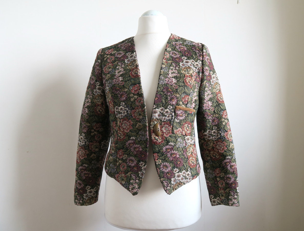 tapestry blazer
