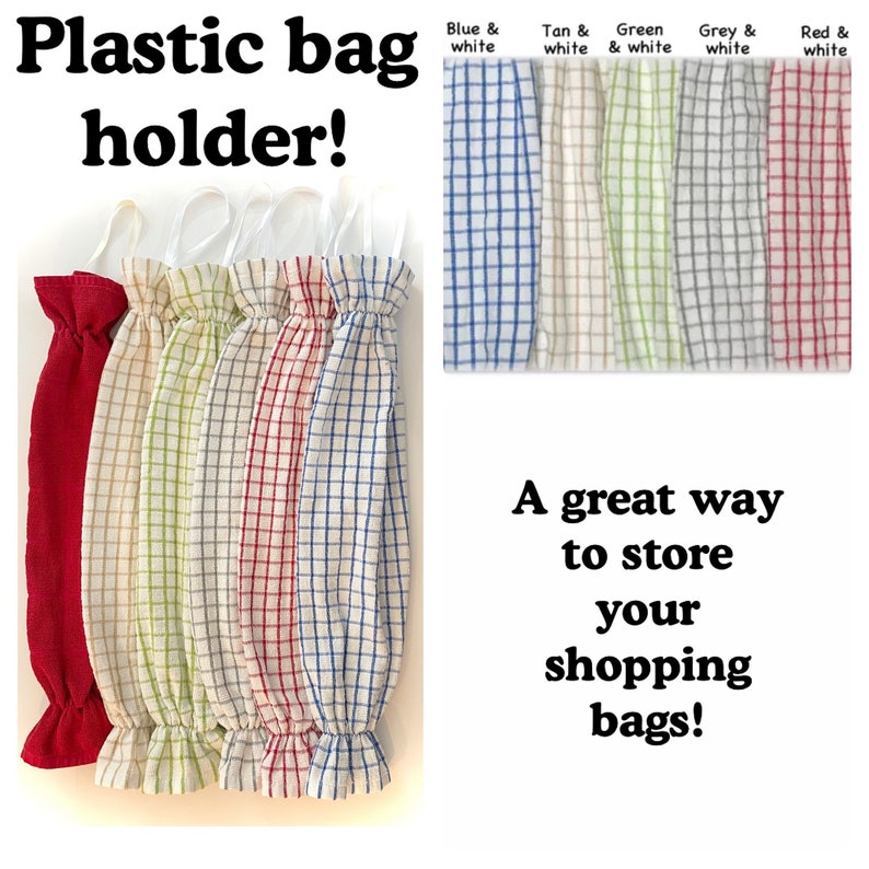 READY TO SHIP Plastic Bag Holders Storage for Plastic Shopping Etsy