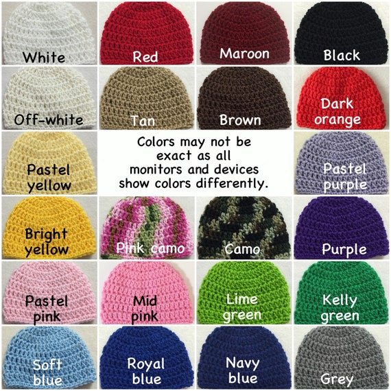 handmade crochet flat cap any colour photo props 0-3 months