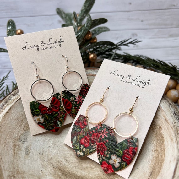 Christmas 2024 earrings dangle