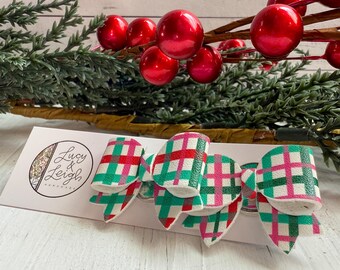 12 Paia Di Orecchini Pendenti Natale In Finta Pelle - Tema Albero, Babbo Natale, Fiocco Di Neve - Regalo Festivo