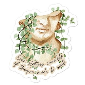 Tortured Poets Department sticker, Taylor Swiftie merch, The Eras Tour sticker, song lyric sticker, gift for Swiftie, Swiftie lyric gift