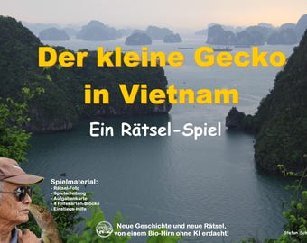 Der kleine Gecko in Vietnam