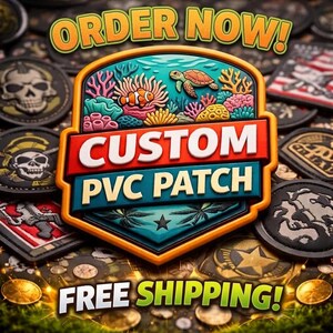 Individuell gestalteter PVC-Gummiaufnäher, Klettverschluss, 3D-Logo-Design, Klettverschluss, Halloween, hochwertiges, strapazierfähiges Weich-PVC, Premium-PVC nach Maß